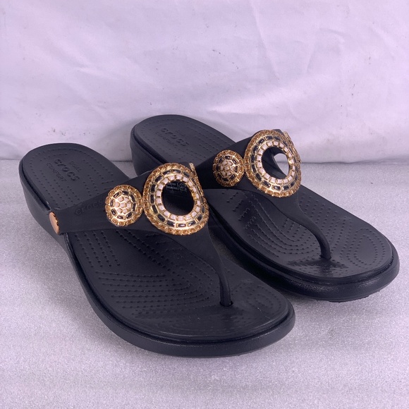 crocs sanrah diamante